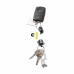 Chaveiro Nite Ize KeyRing 360 com conector rápido magnético em aço inox